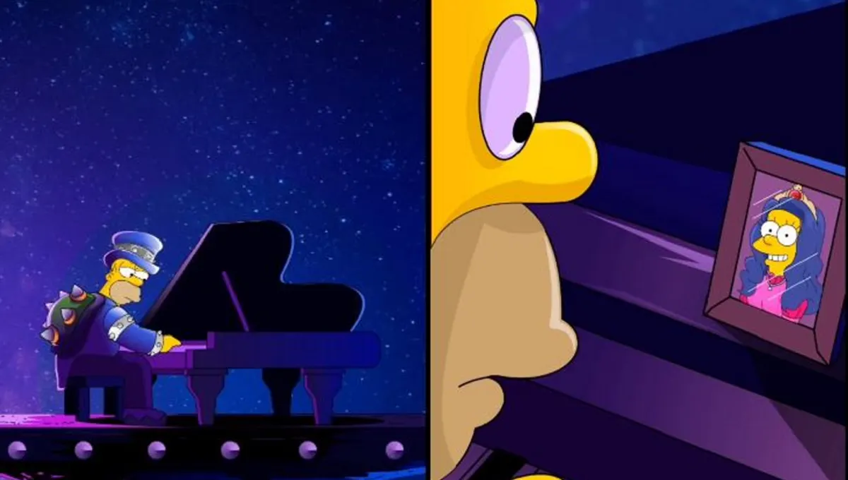 Internauta recrea a Homero de Los Simpsons cantando Peaches de Super Mario Bros