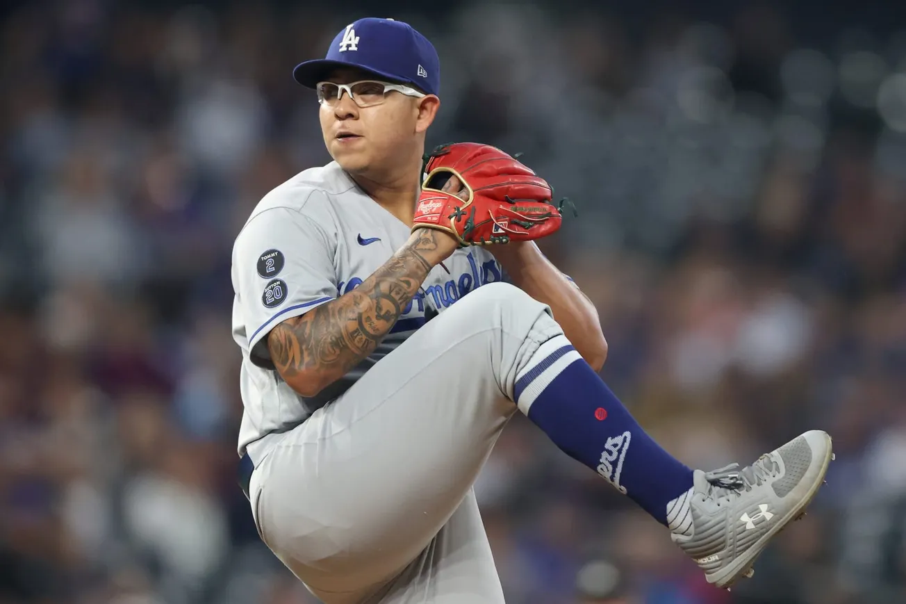 Julio Urías Dodgers.