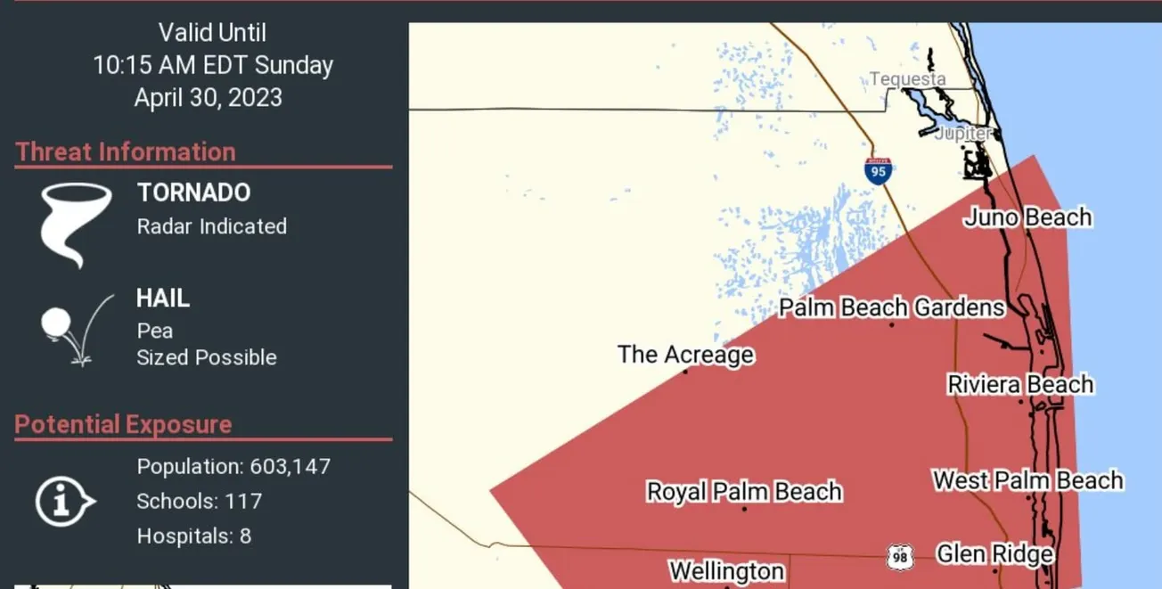 tornado florida virginia