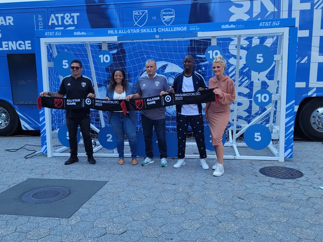 ¡El fútbol se vive en Washington D.C.! Mira lo que pasó en el MLS All-Star Summer Roadshow con eventos, leyendas y niños.