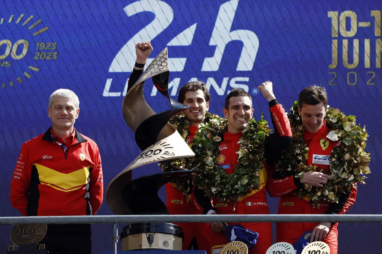 Ferrari rompe el dominio de Toyota y gana las 24 Horas de Le Mans