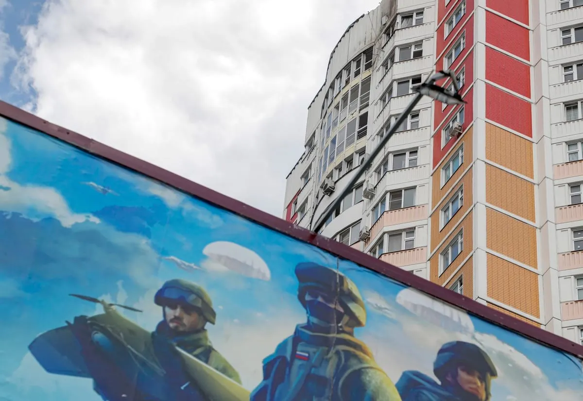 Moscú, capital rusa, objetivo de ataques con drones