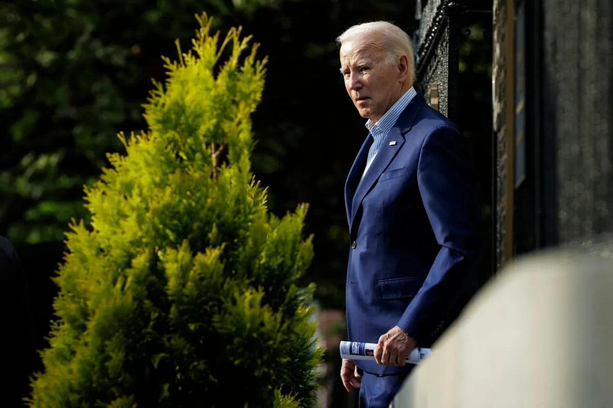 El presidente estadounidense Biden asiste a una misa