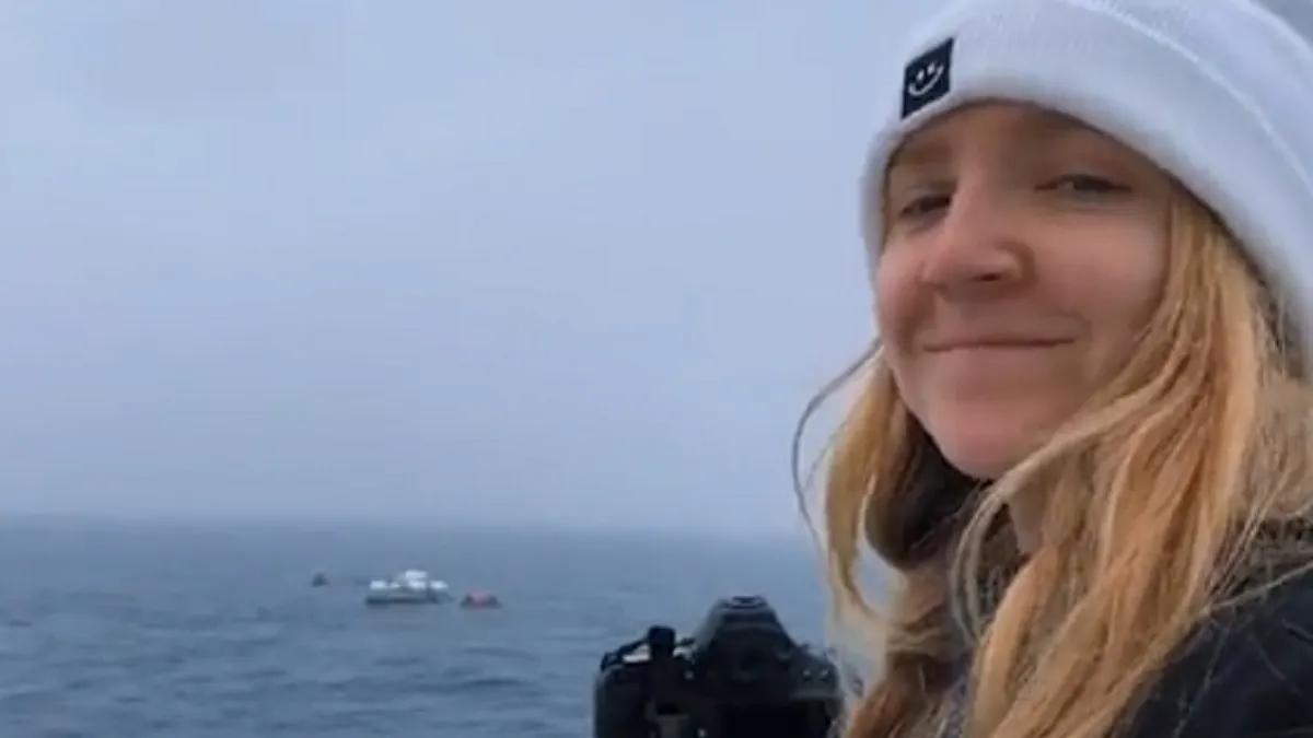 Joven grabó video del sumergible Titán antes de descender para ver el Titanic