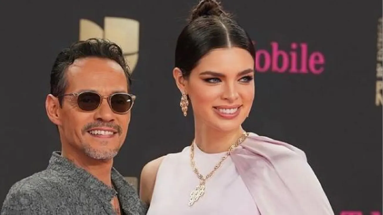 Marc Anthony y Nadia Ferreira