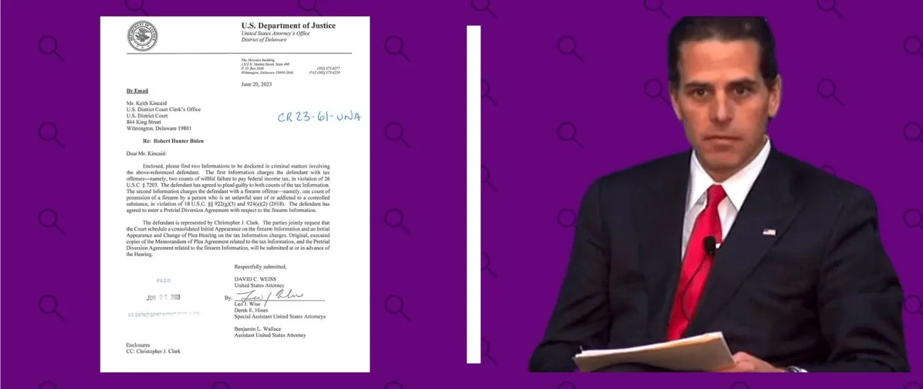 Qué sabemos sobre el acuerdo entre Hunter Biden y el fiscal federal a cargo del caso
