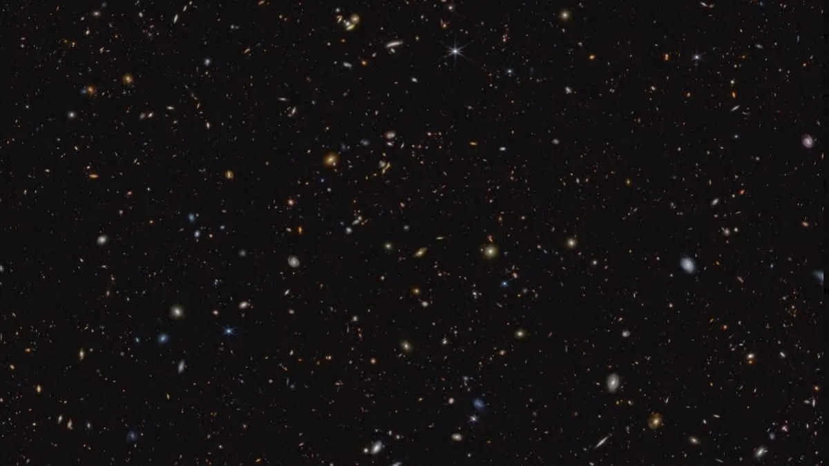 Telescopio James Webb así se ven 45 mil galaxias en una misma foto