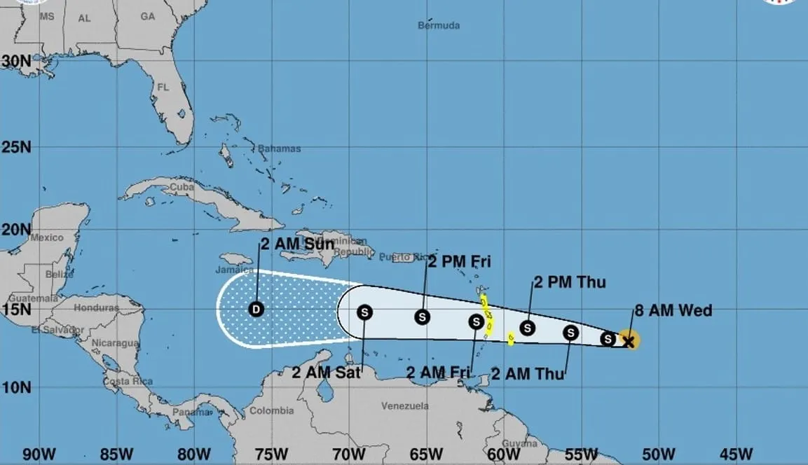 Tormenta Bret se acerca al Mar Caribe bajo vigilancia de huracán