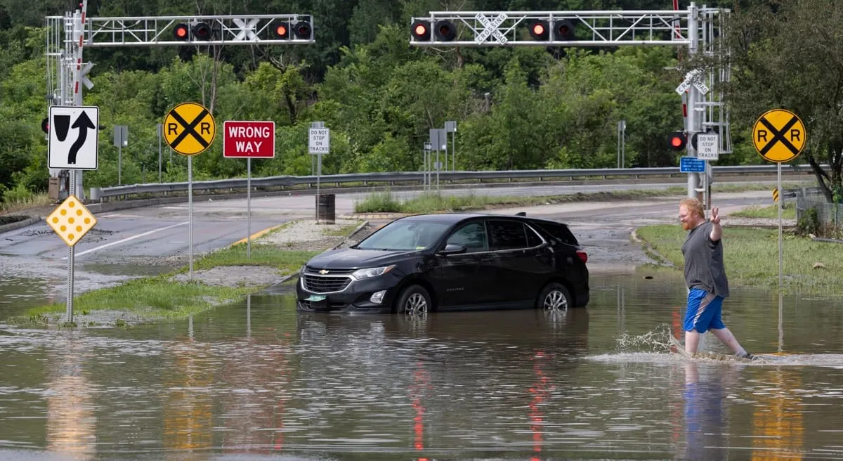 Fuertes inundaciones en Vermont