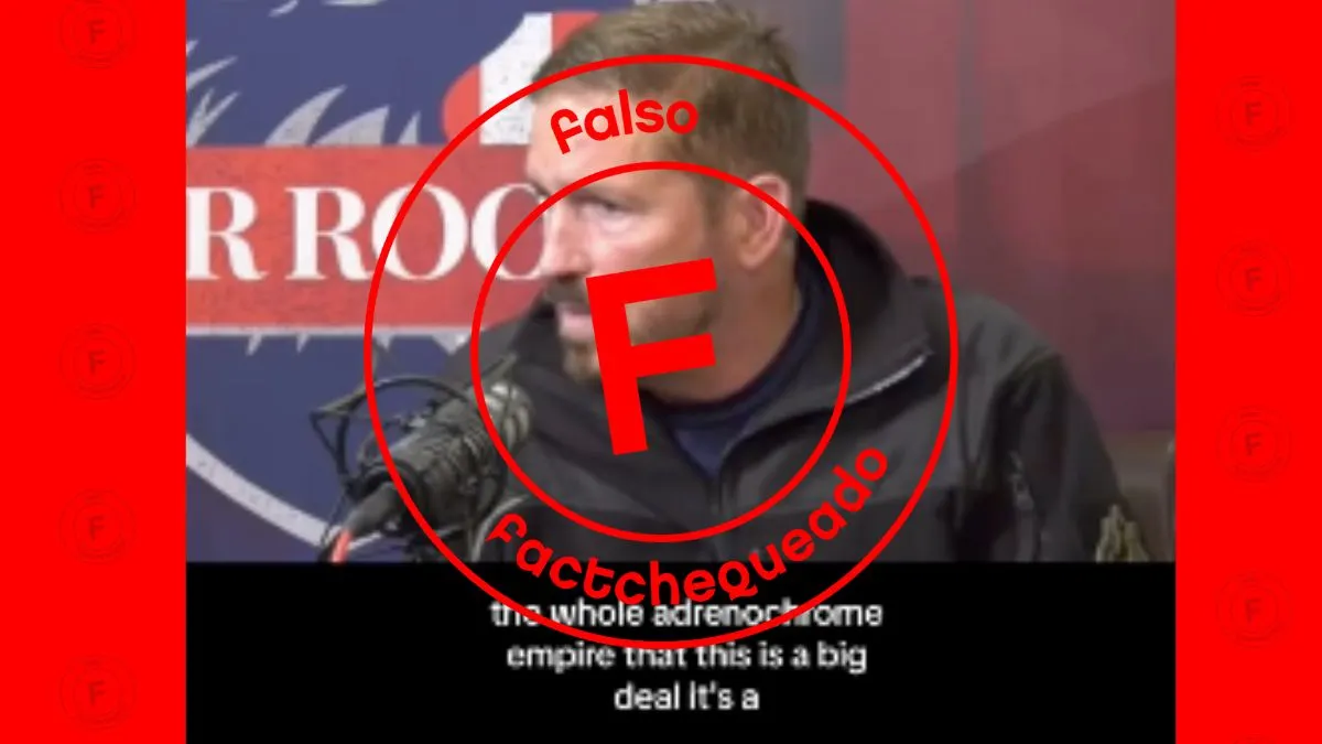 No, el adrenocromo no es una “droga élite” que hace a la gente verse “más joven”, como afirmó Jim Caviezel, protagonista de “Sound of Freedom”