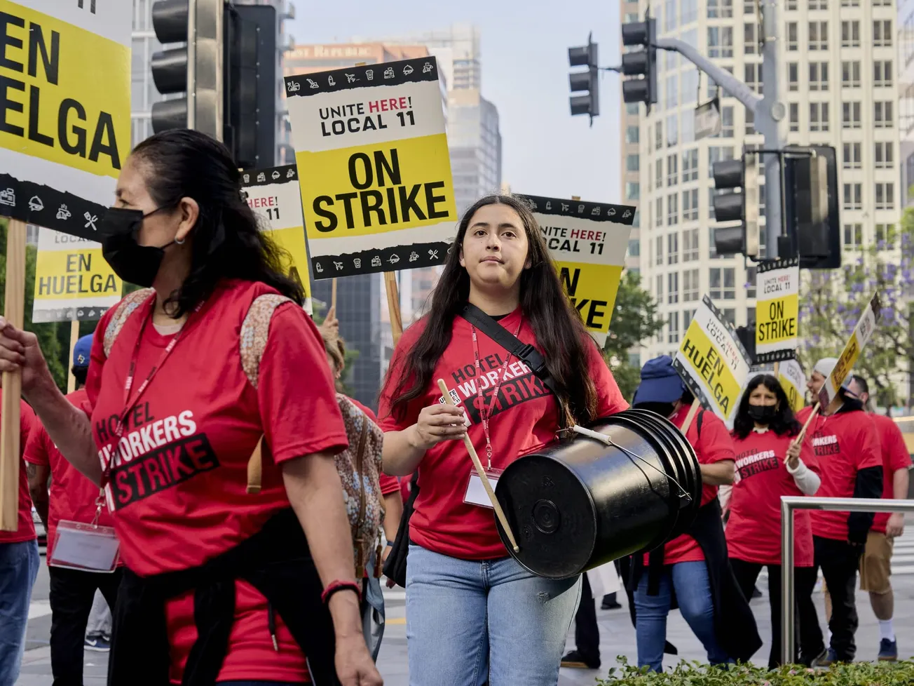 Negociaciones contractuales en hoteles del sur de California
