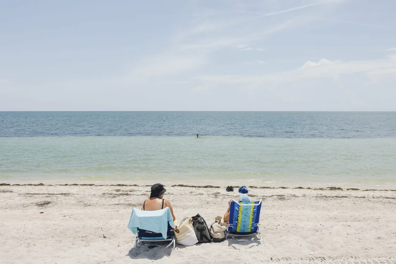 Alarma por temperaturas récord del agua en la costa de Florida