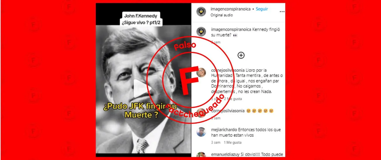 No, John F. Kennedy no fingió su muerte ni tomó la identidad de un veterano de la Segunda Guerra Mundial llamado Rusell Pickett