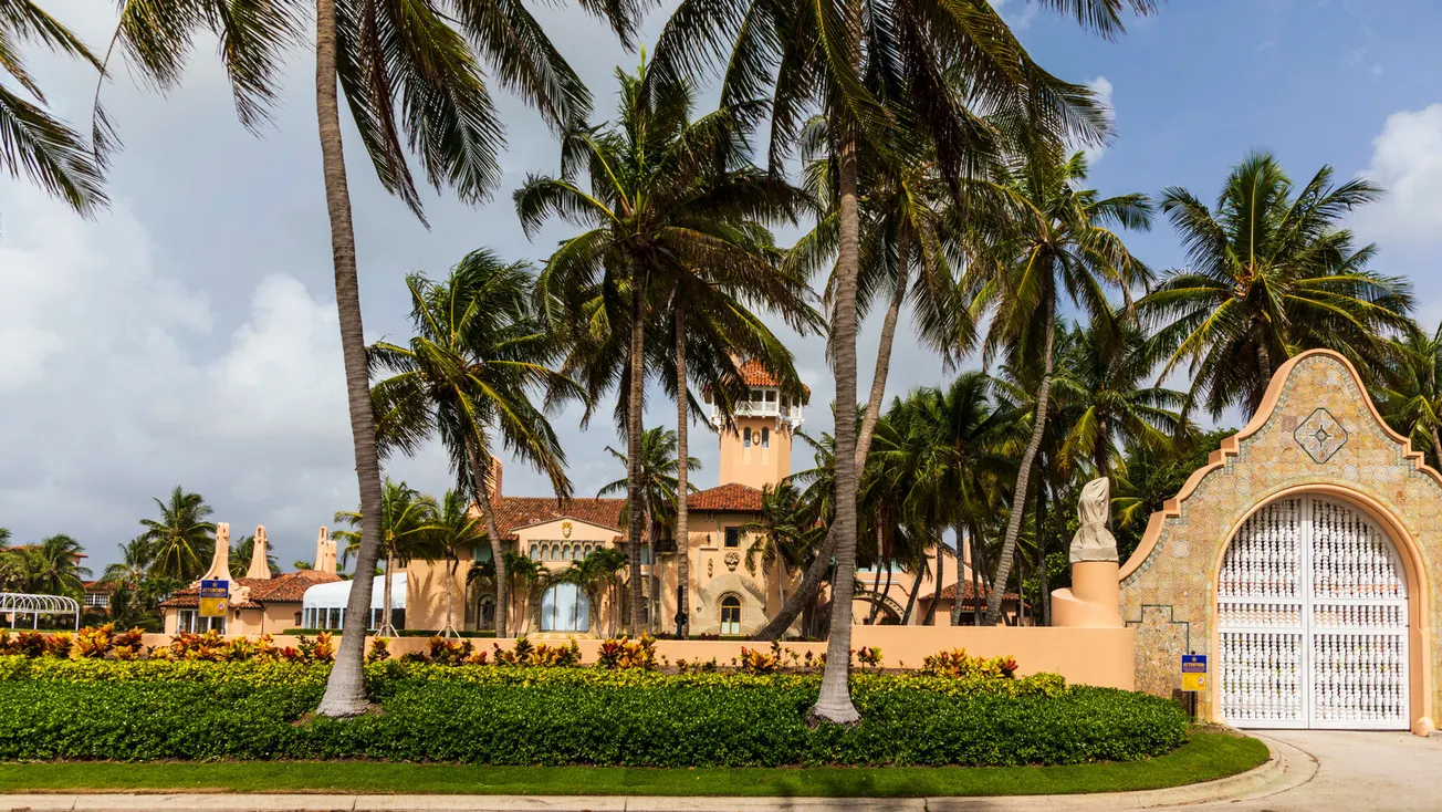 La residencia de Trump Mar-a-Lago.