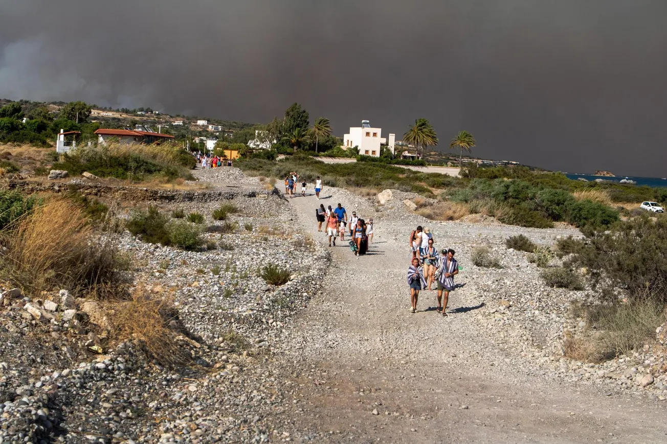 Incendios en Grecia sigue sin control