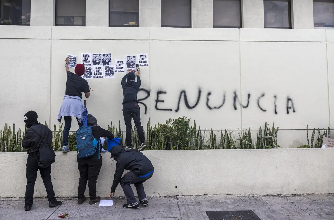 Protestas en Guatemala antes de la segunda vuelta presidencial