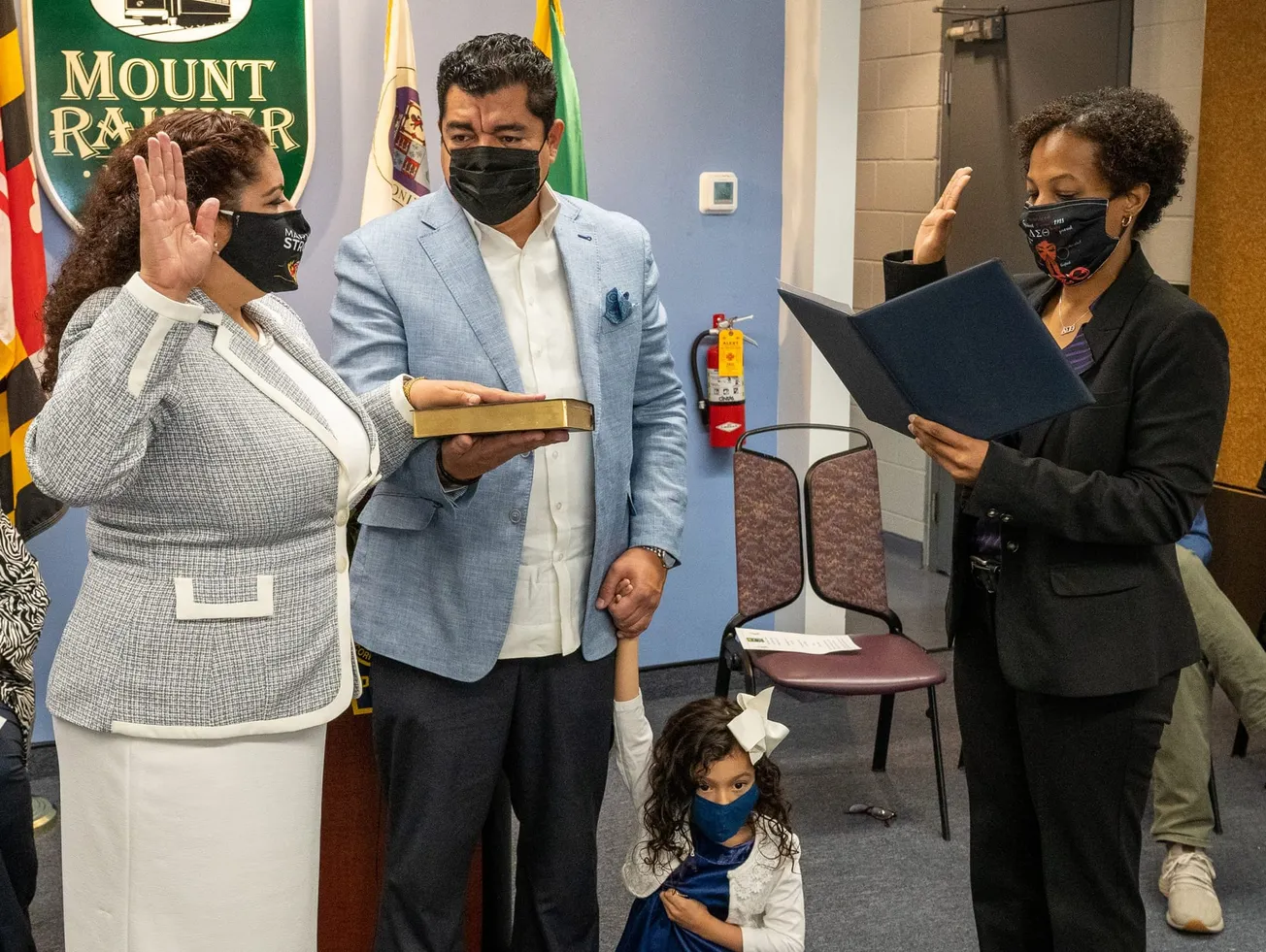 Celina Benítez Alcaldesa Mount Rainier MD