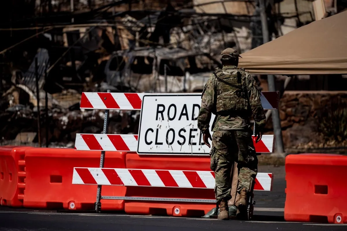 incendio forestal en Lahaina