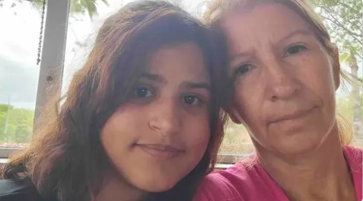 abuela niña florida