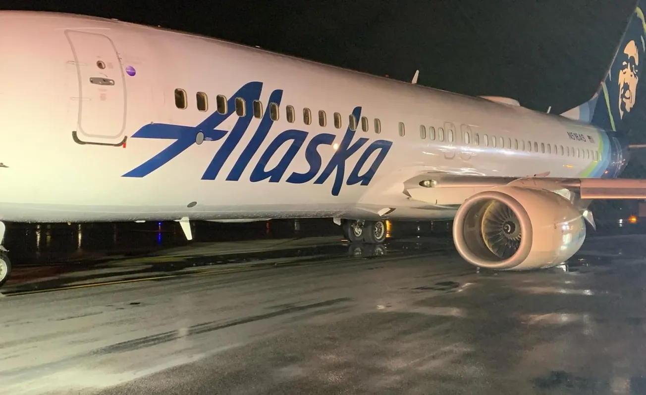 avión Alaska Airlines