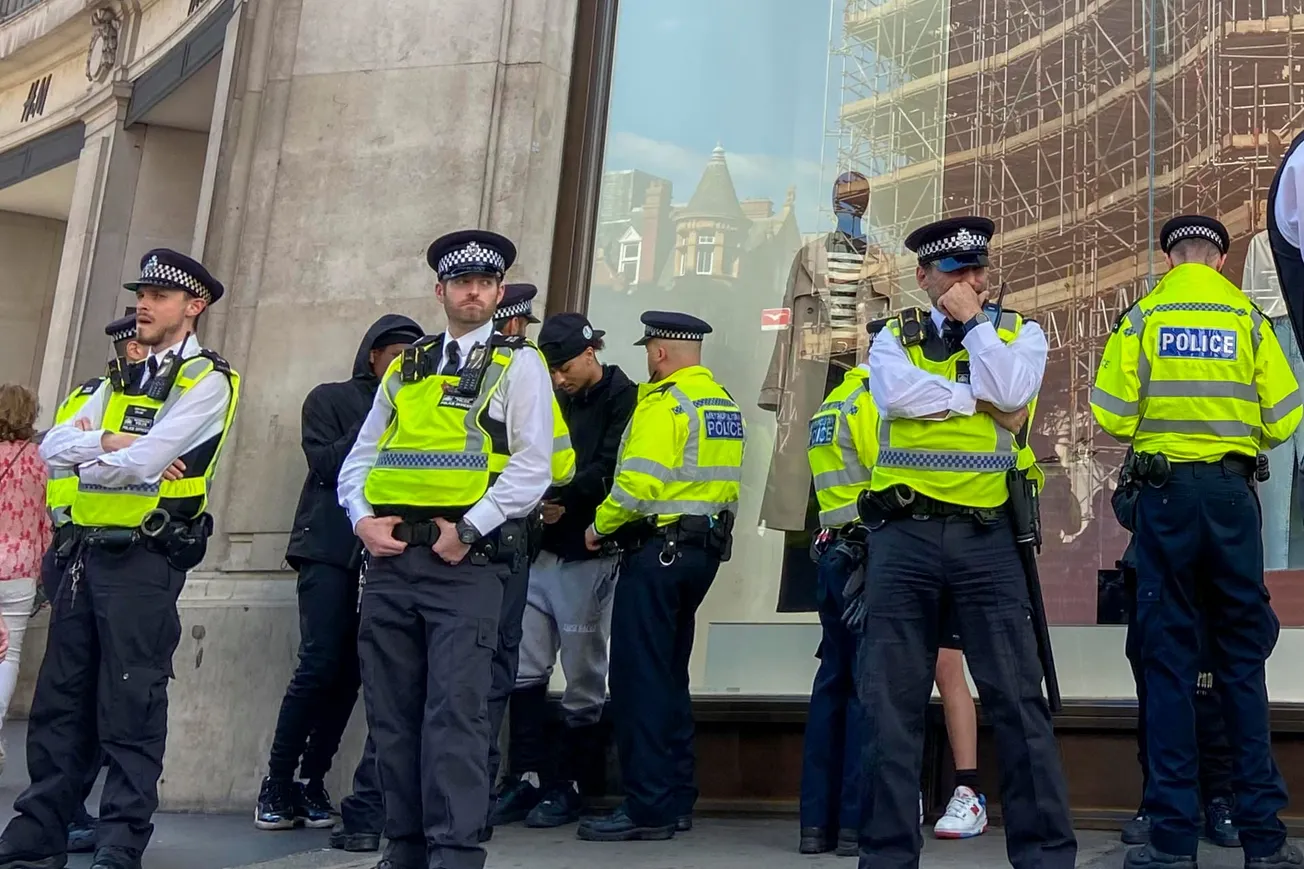 Policía en Londres