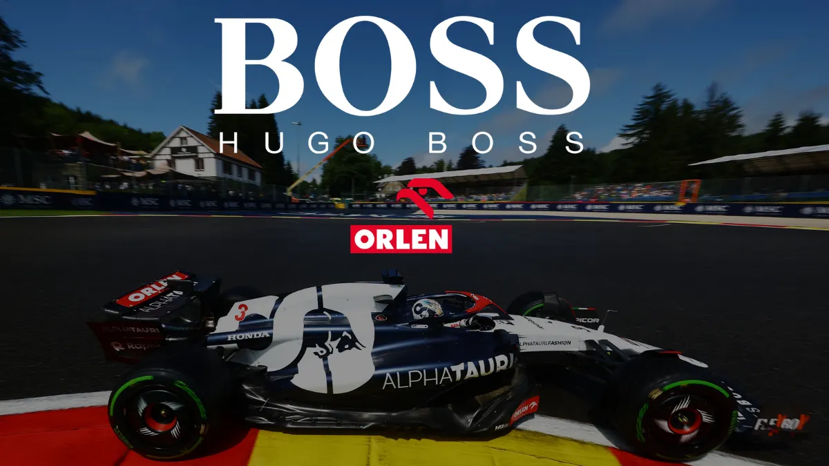 ¿Hugo Boss toma el lugar de AlphaTauri en la F1?