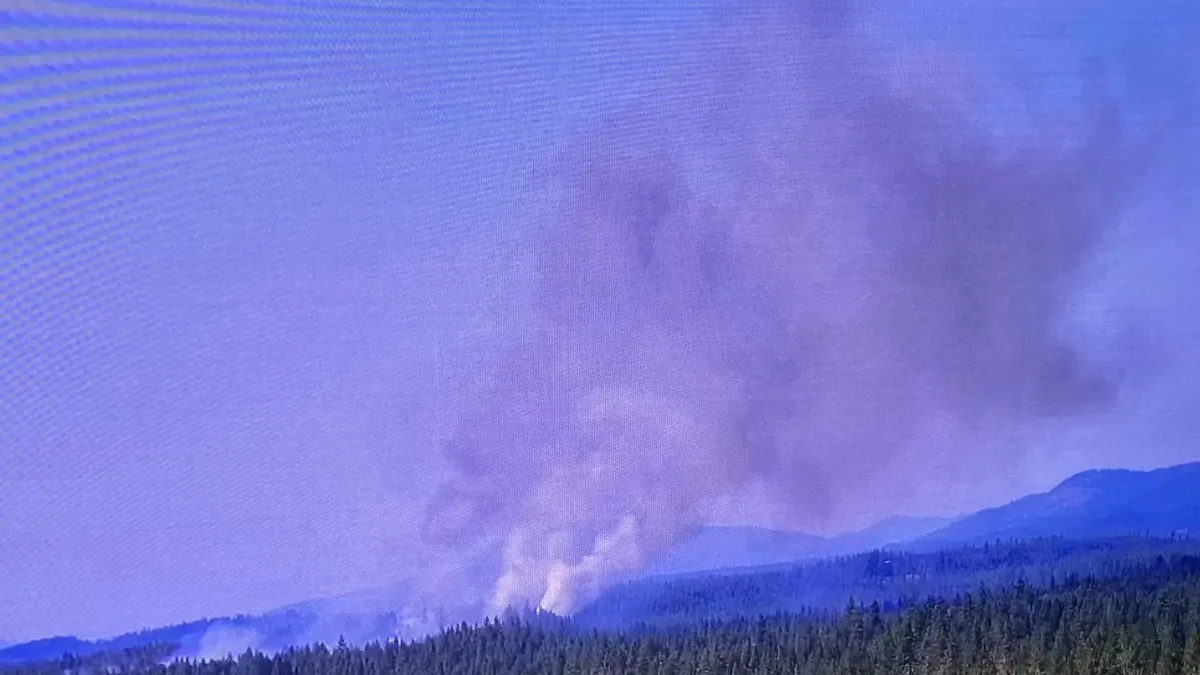 Incendio en Idaho