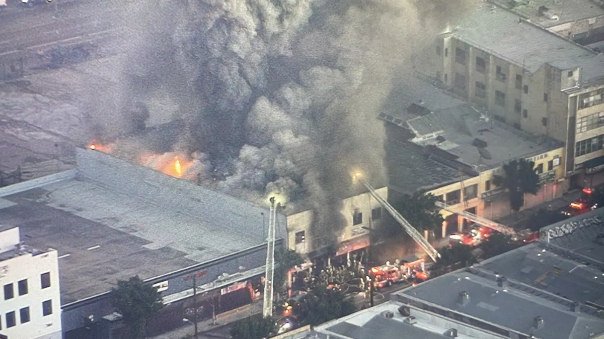 incendio Los Ángeles