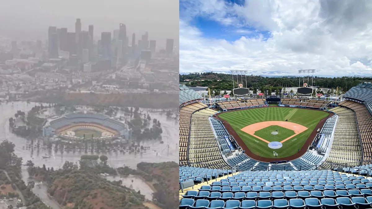 inundación del Dodger Stadium