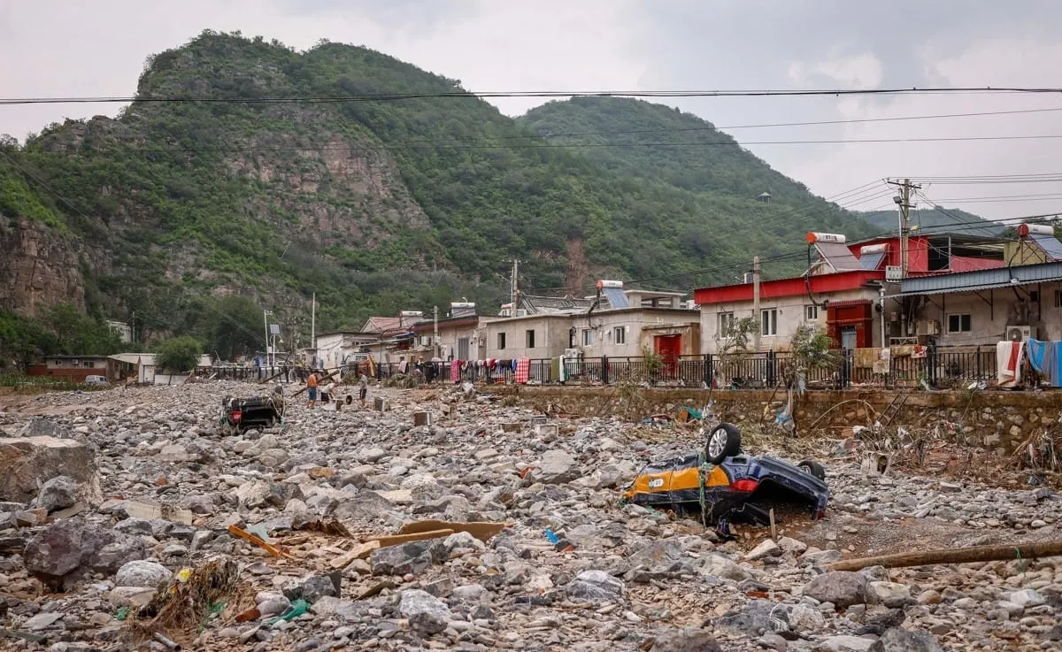 Inundaciones en China deja muertos y afectados