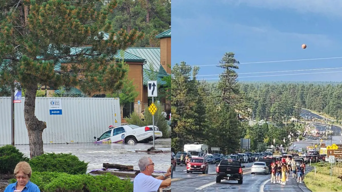 inundaciones en Gran Cañón
