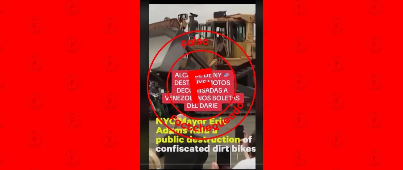 motos decomisadas venezolanos NY falso