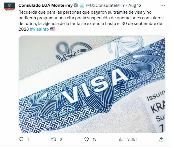 Revisar canales oficiales para evitar estafa con visa