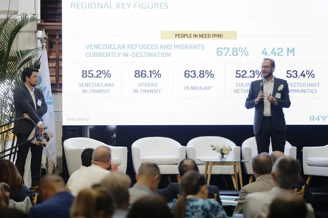 OIM: "Más de 4 millones de refugiados venezolanos necesitan ayuda"