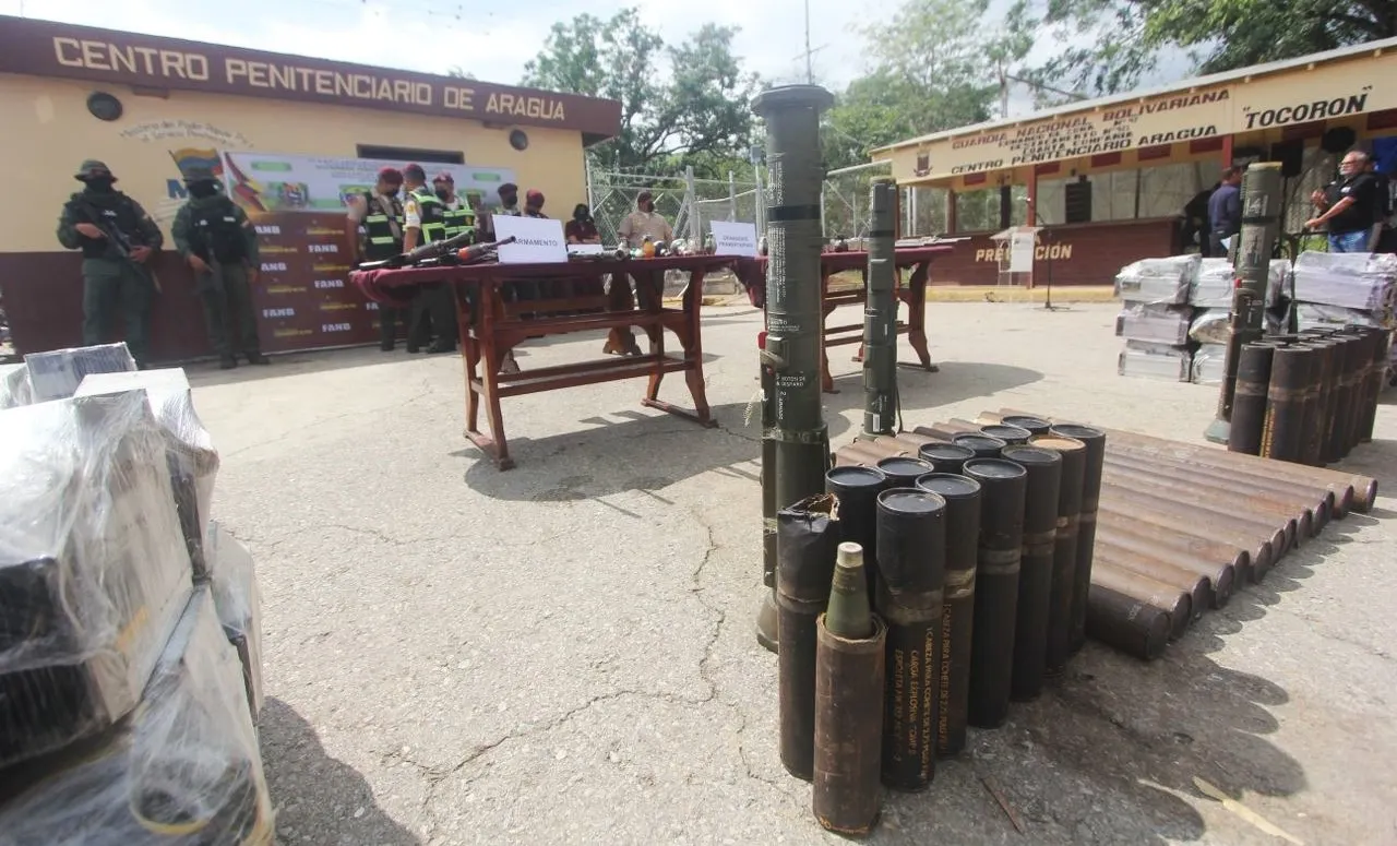 Lo que encontraron en cárcel de Tocorón en Venezuela