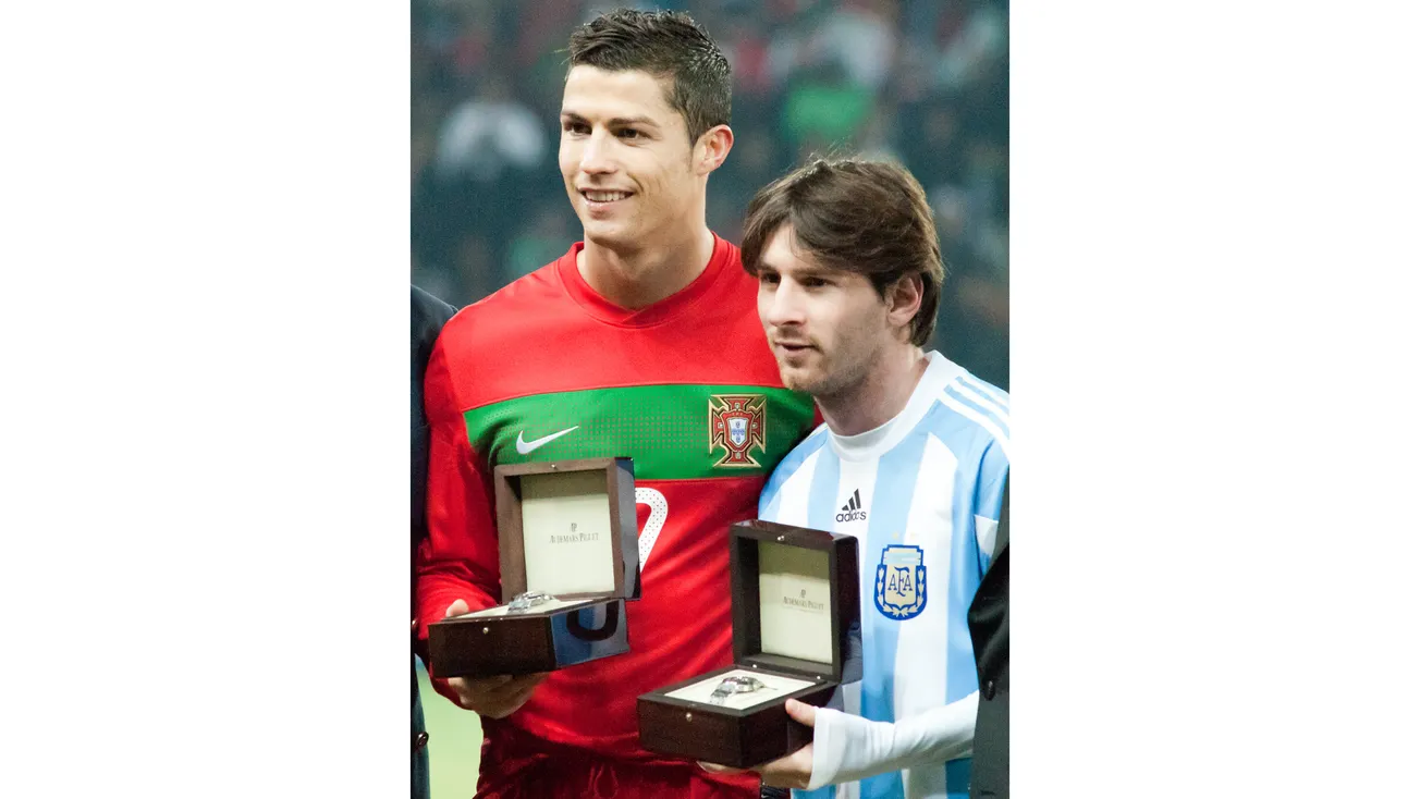 Cristiano Ronaldo y Nike - Messi y adidas