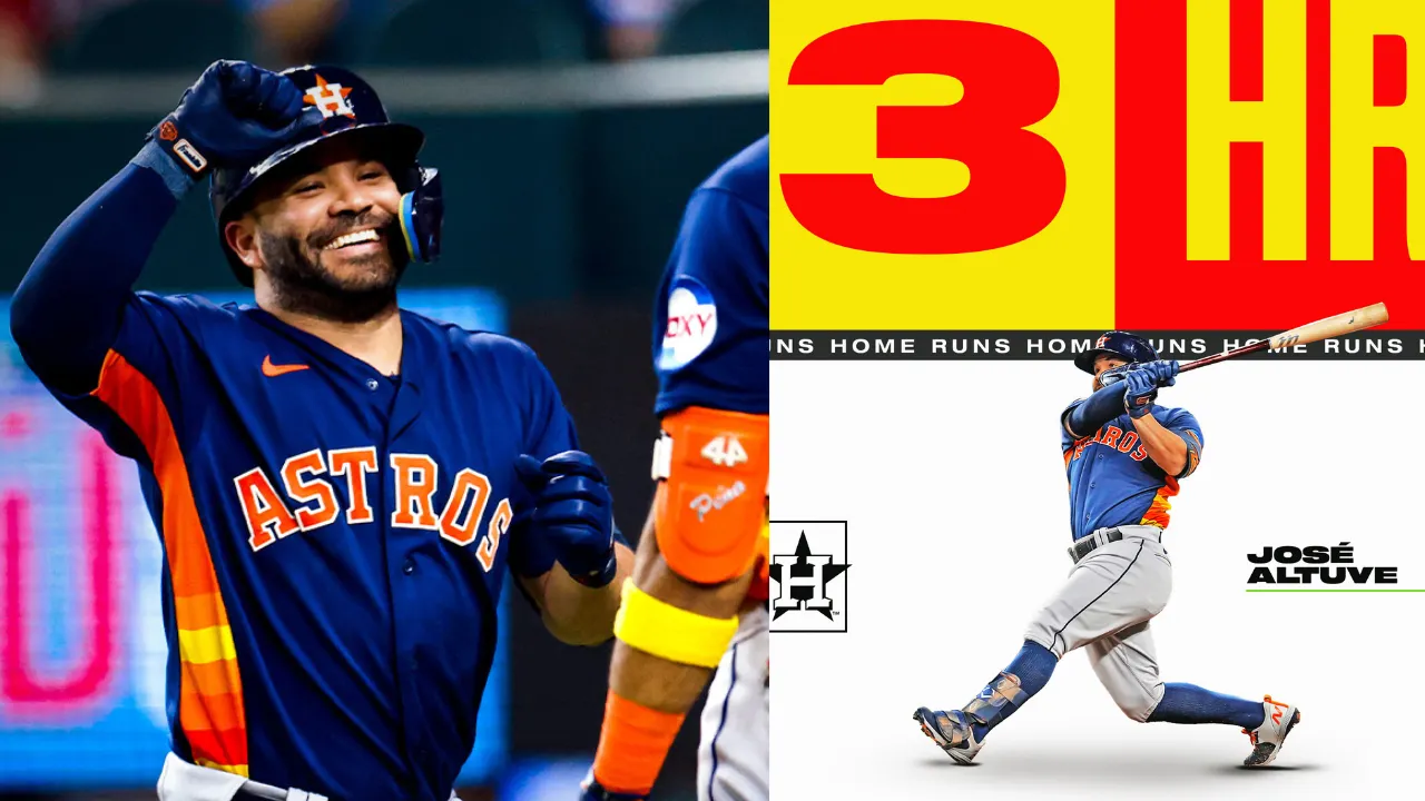 José Altuve tres jonrones