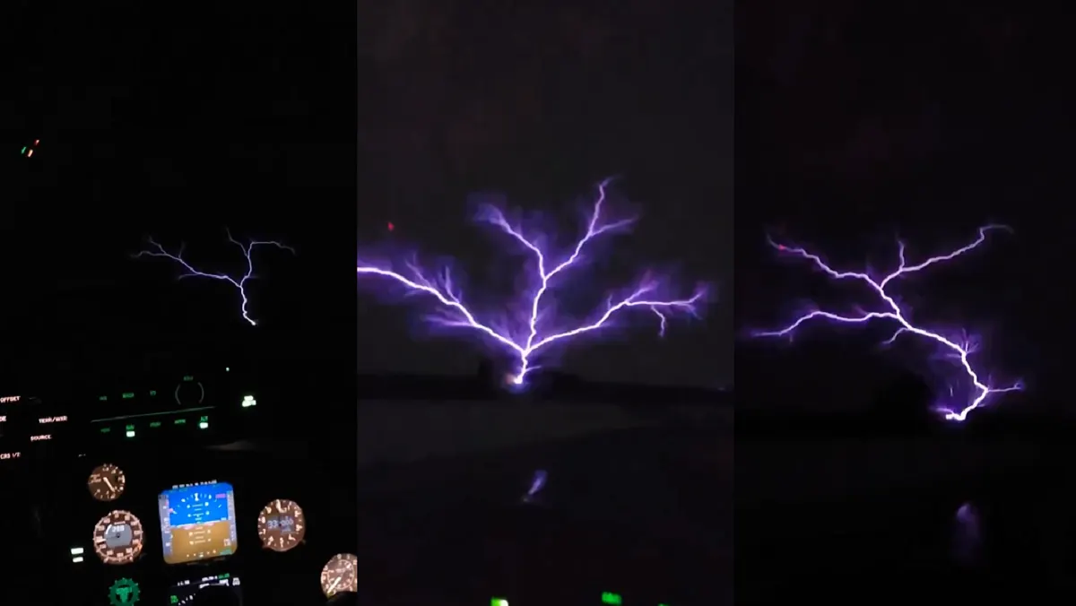 Fuego de San Telmo, el fenómeno captado por dos pilotos en Florida