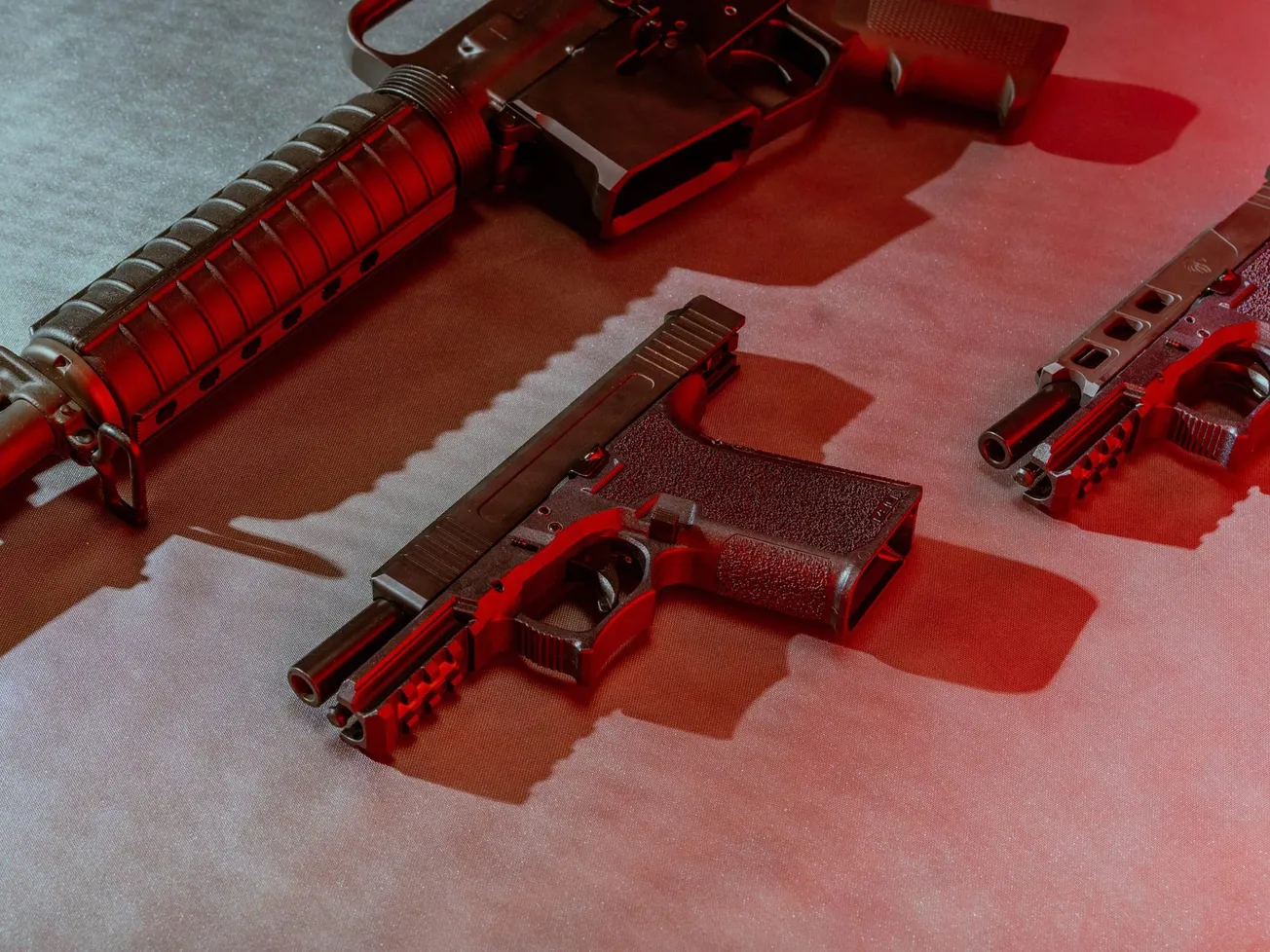 armas fantasmas en guardería