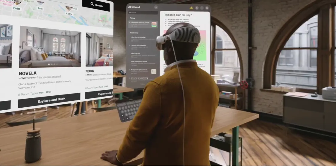 Lentes VR Vision Pro