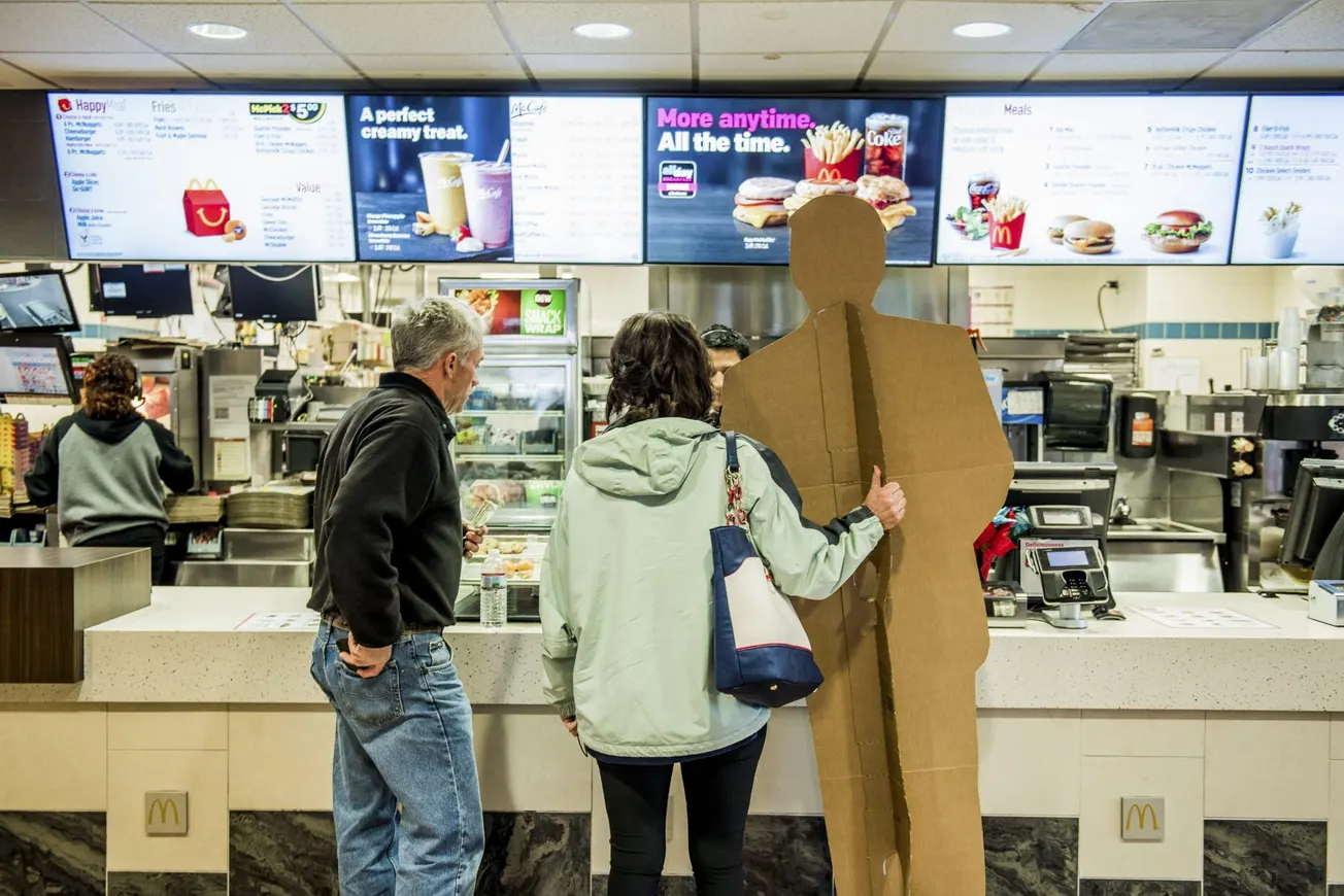 McDonald's refresco autoservicio