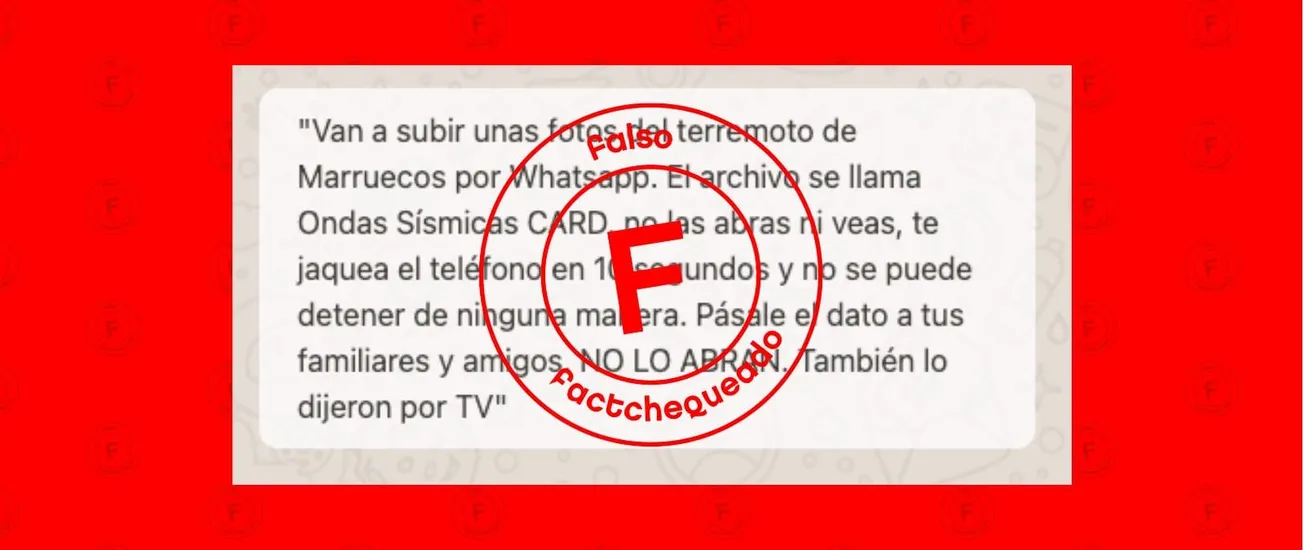 Fotos que hackean el teléfono FALSO