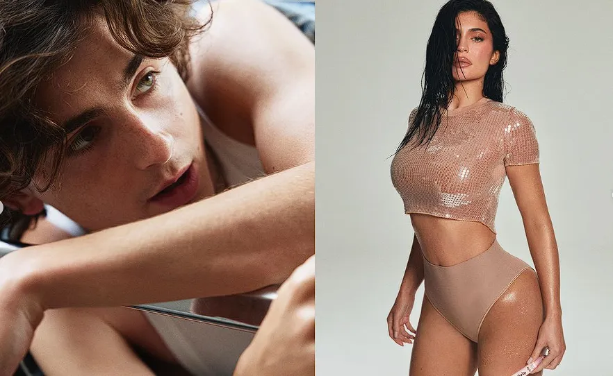 Kylie Jenner y Chalamet juntos