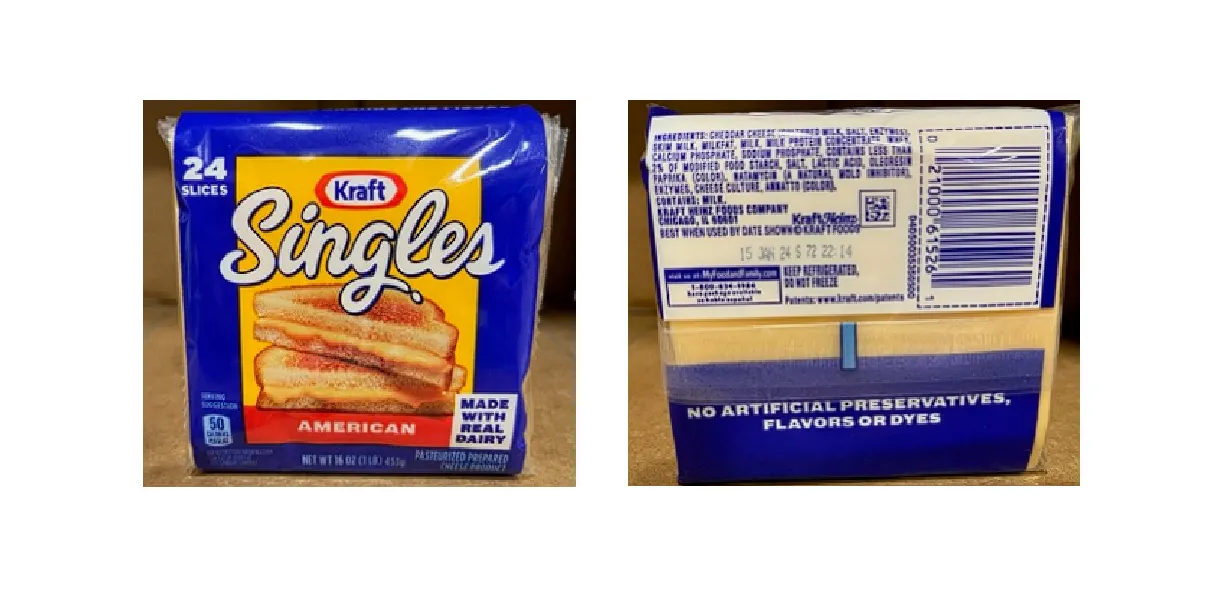 Kraft Singles riesgos
