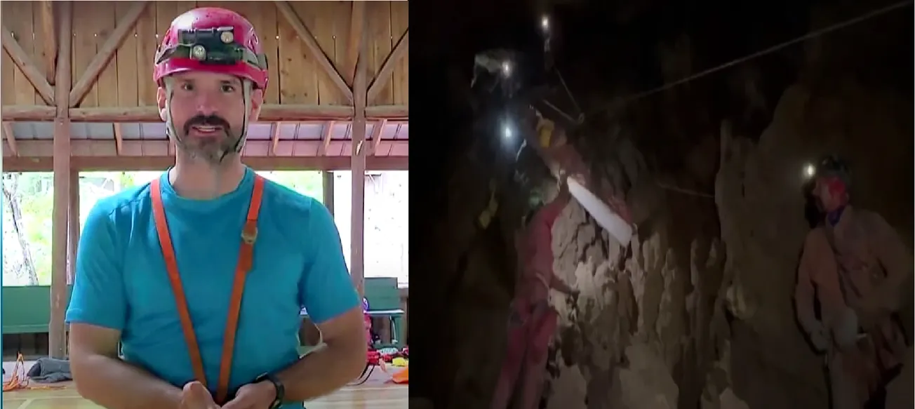 Rescatado de cueva en Turquía