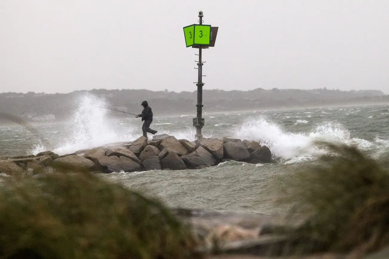 tomenta Ophelia toca tierra