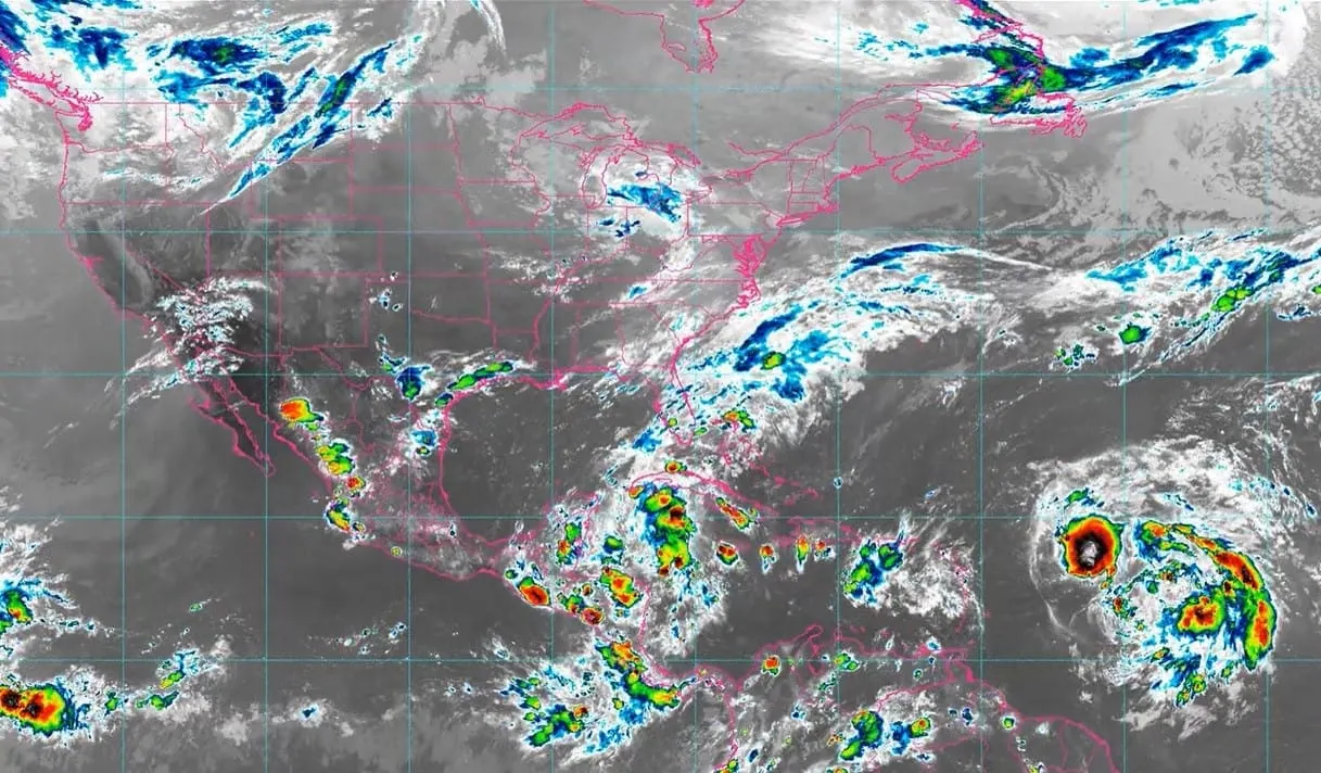 Tormenta Philippe y Rina se formaron cerca de las Antillas Menores