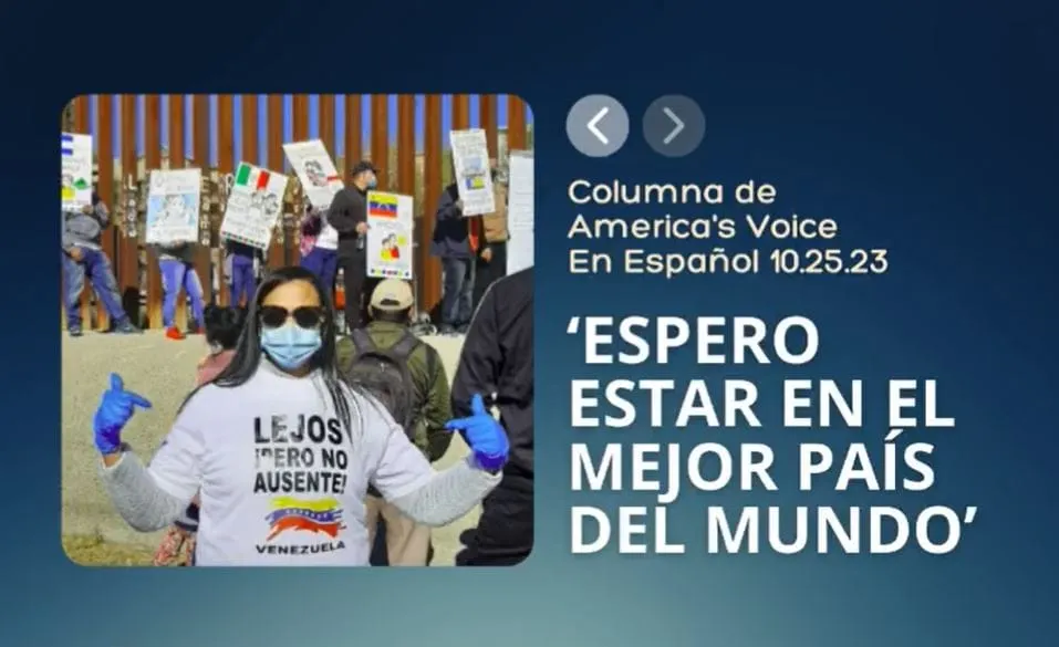 “Espero estar en el mejor país del mundo”