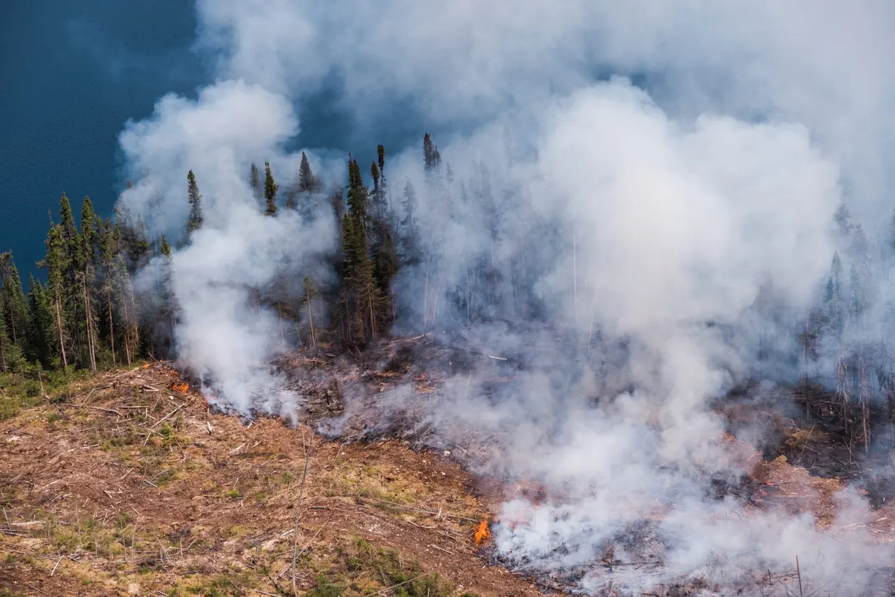 Florida incendios de Canadá