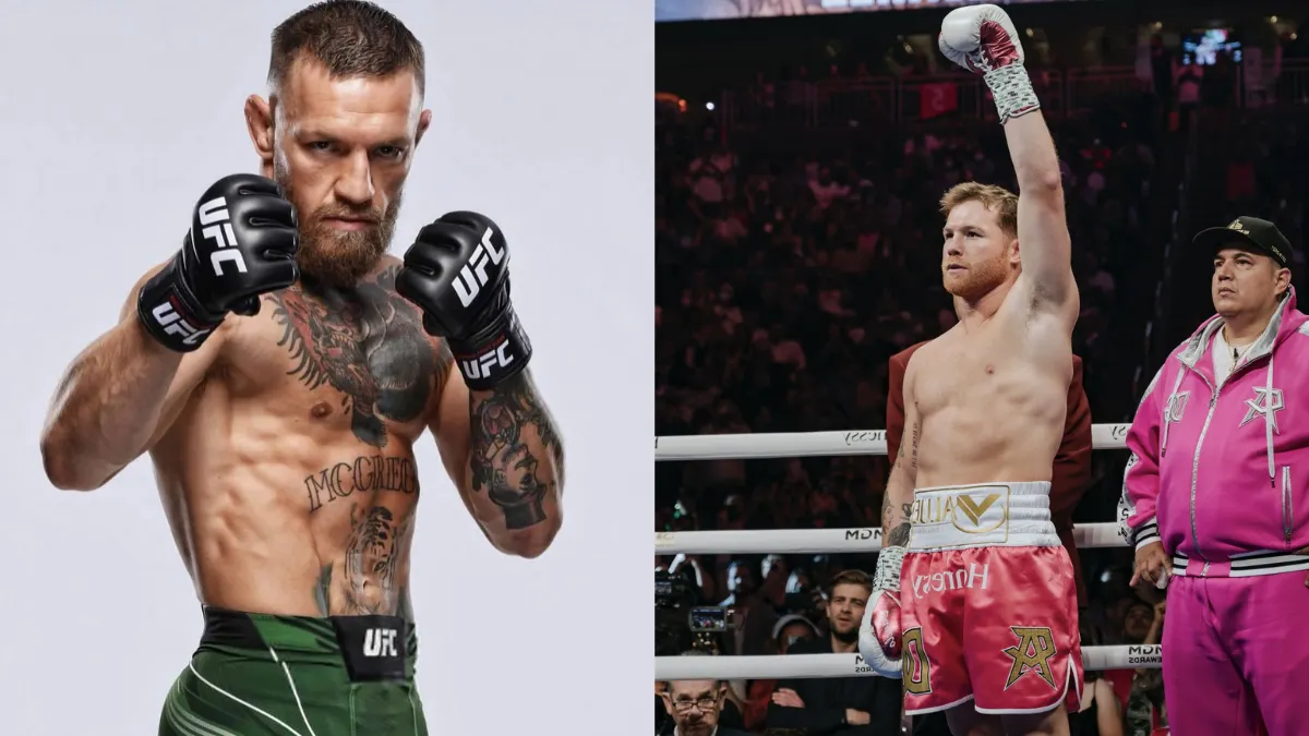 Conor McGregor y Canelo Álvarez